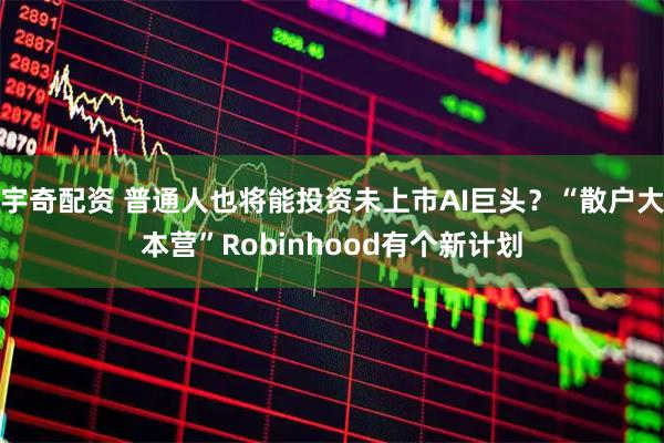 宇奇配资 普通人也将能投资未上市AI巨头？“散户大本营”Robinhood有个新计划
